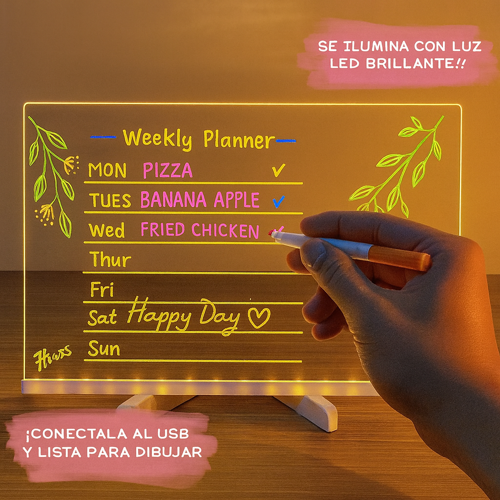 Luma Draw - Tablero De Dibujo Led