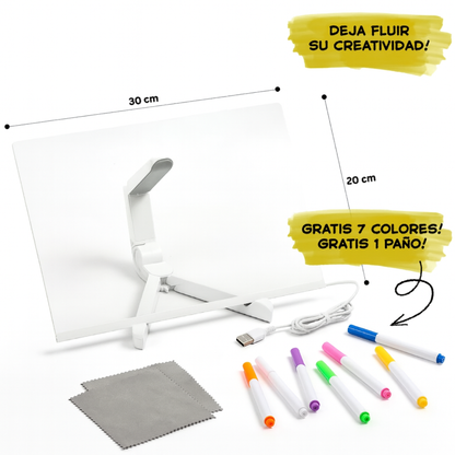 Luma Draw - Tablero De Dibujo Led