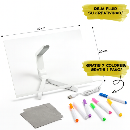 Luma Draw - Tablero De Dibujo Led